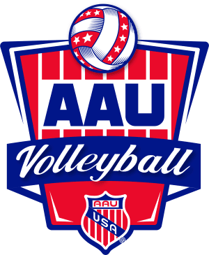 AAU Volleyball Logo